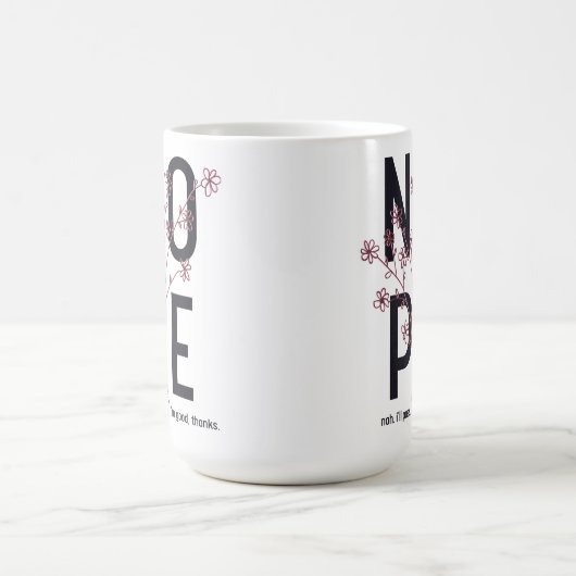 Floral Nope Kaffeetasse (Mittel)