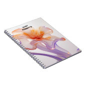 Floral notebook, gift for florists, flower notes notizblock (Rechte Seite)