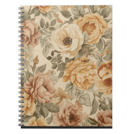 Floral notebook notizblock