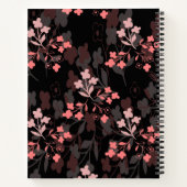 Floral notebook notizblock (Rückseite)