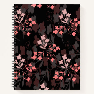 Floral notebook notizblock