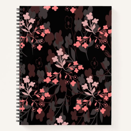 Floral notebook notizblock (Vorderseite)