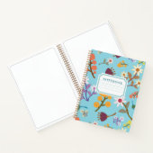 Floral Notebook Notizblock (Innenseite)