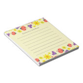 Floral Notepad Notizblock (angewinkelt)