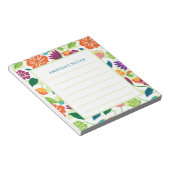 Floral Notepad Notizblock (angewinkelt)