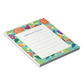 Floral Notepad Notizblock (angewinkelt)