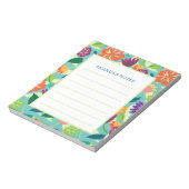 Floral Notepad Notizblock (Rotiert)