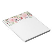 Floral Notepad Notizblock (angewinkelt)