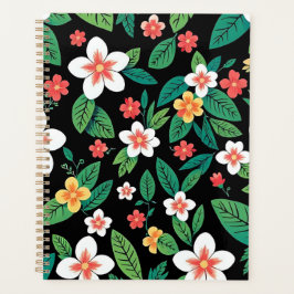 floral notepad planer
