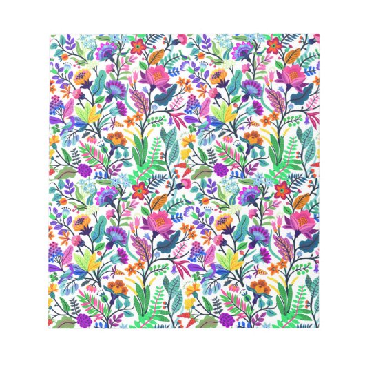 floral notizblock (Vorderseite)