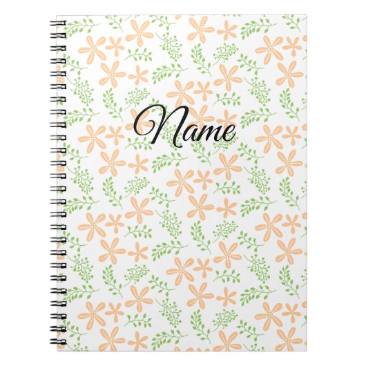 floral notizblock (Vorderseite)