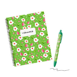 floral notizblock