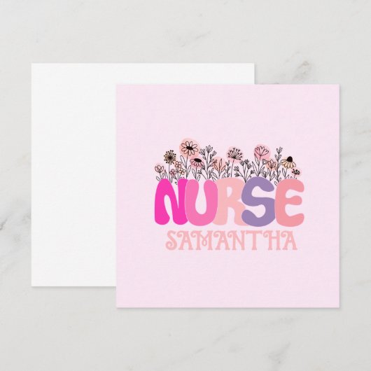 Floral Nurse (Vorne/Hinten)