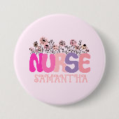 Floral Nurse Button (Vorderseite)