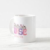 Floral Nurse Kaffeetasse (Vorderseite Links)