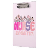 Floral Nurse Klemmbrett (Links)