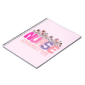 Floral Nurse Notizblock (Linke Seite)