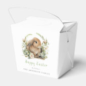 Floral Oaster Bunny Fevor Boxes Geschenkschachtel (Rückseite)
