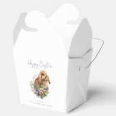 Floral Oaster Bunny Geschenkschachtel (Geöffnet)