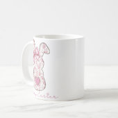 Floral Oaster Bunny Kaffeetasse (Vorderseite Links)