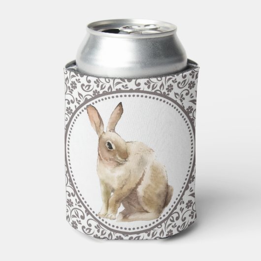 Floral Oaster Rabbit Dosenkühler (Kanne Vorderseite)