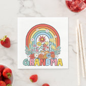 Floral Oma Serviette (Beispiel)