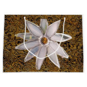 "Floral on Display" (Large) Gift Bag Große Geschenktüte (Vorderseite)