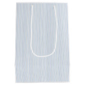 Floral One First Birthday Einladung Mittlere Geschenktüte (Rückseite)