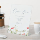 Floral Open Bar Sockelschild (In SItu)