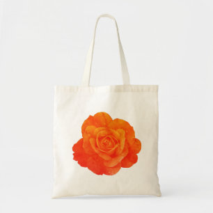 Floral Orange Rose Bridesmaid Geschenk für Hochzei Tragetasche
