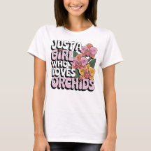 Floral Orchid Lover Design für Frauen
