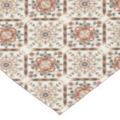 Floral Oriental Ethnic Muster Tischdecke (Schrägansicht)