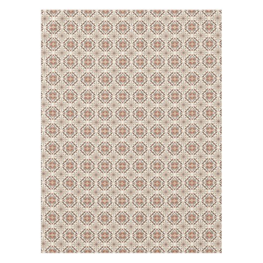 Floral Oriental Ethnic Muster Tischdecke (Vorderseite)