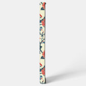 Floral Oriental Peacock Japandi Stil Samsung Galaxy Hülle (Linke Seite)