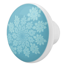 Floral ornaments pastel - romantic keramikknauf