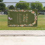 Floral Ostern Sonnige sonnen haben einen Geburtsta Banner (Insitu)