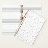 Floral Outline Notebook Notizblock (Innen)