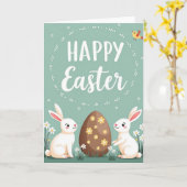 Floral Ovoid Celebration Card Karte (Gelbe Blume)