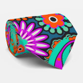 Floral Paisley nahtloses Muster II + Ihre Ideen Krawatte (Gerollt)