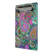 Floral Paisley nahtloses Muster II + Ihre Ideen Mini Klemmbrett (Gewinkelt2)