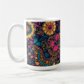 Floral Paisley Pattern Kaffeetasse (Links)