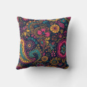 Floral Paisley Pattern Kissen (Rückseite)