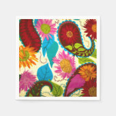 Floral Paisley Serviette (Vorderseite)