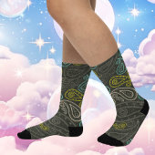 Floral Paisley Socken