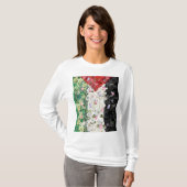 Floral Palestine Map - Free Palestine Map T - Shir T-Shirt (Vorne ganz)