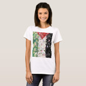 Floral Palestine Map - Free Palestine Map T - Shir T-Shirt (Vorne ganz)