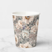 Floral Paper Cup Pappbecher (Links)
