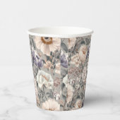 Floral Paper Cup Pappbecher (Rechts)