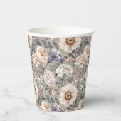 Floral Paper Cup Pappbecher (Vorderseite)