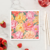 Floral Paper Napkins Serviette (Beispiel)